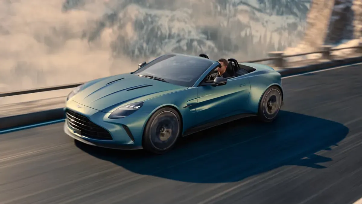 Aston Martin Vantage Roadster Hp De Potencia Descapotable