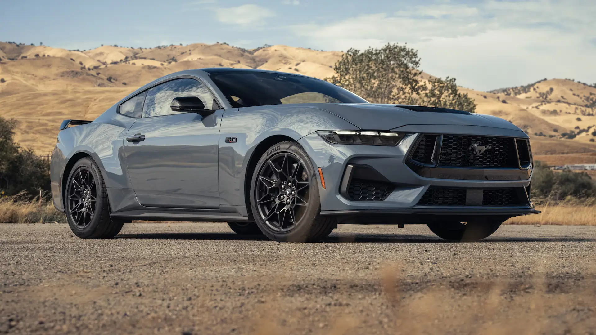 Ford Mustang GT Gris