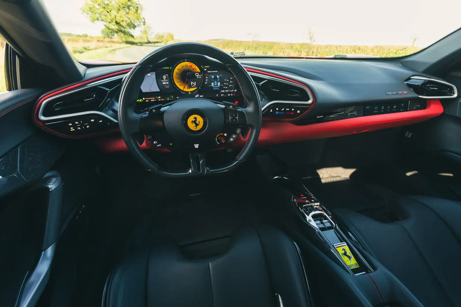 Interior Ferrari 296 GTB