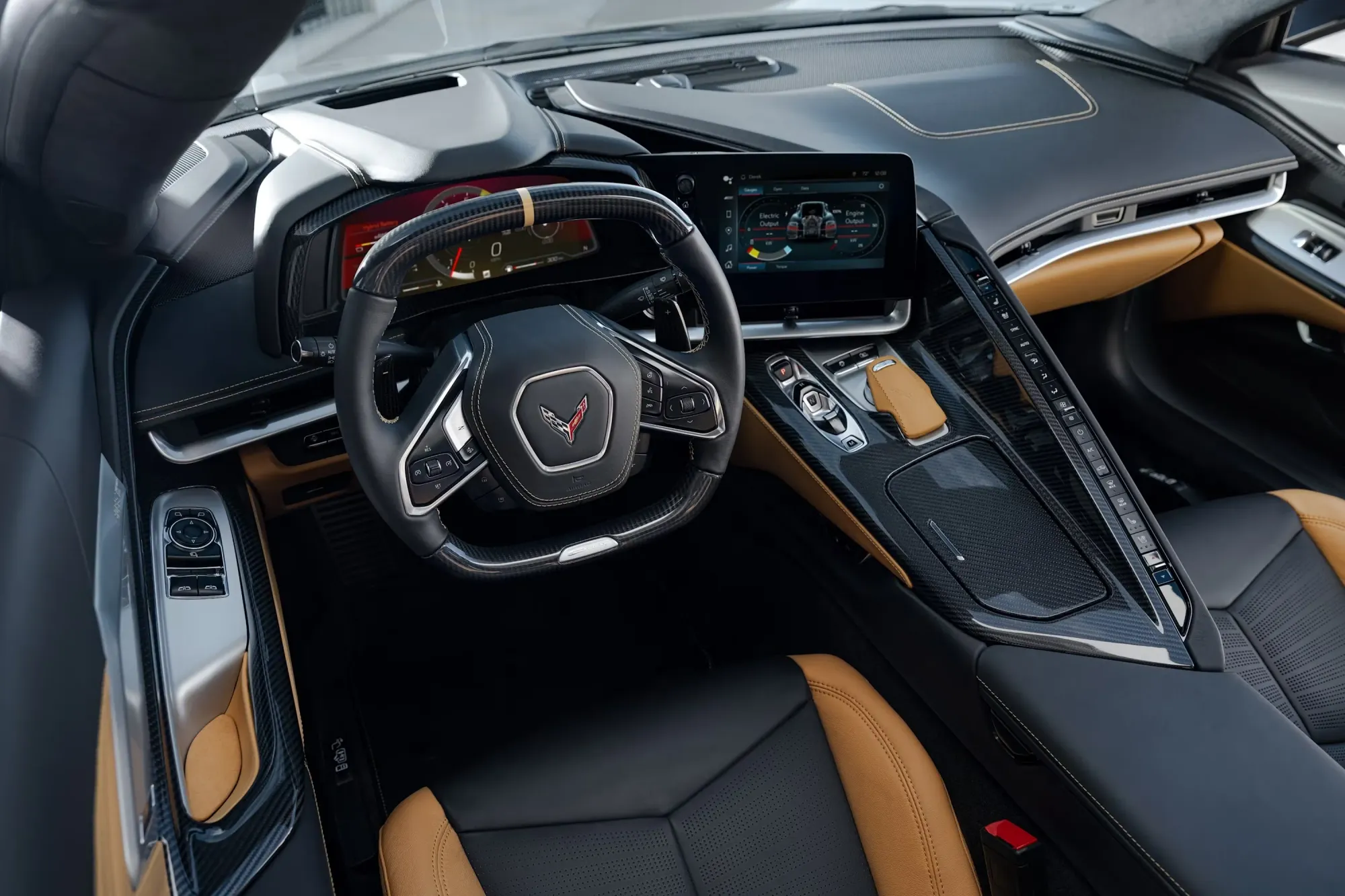 Interior Chevrolet Corvette E-Ray 2024