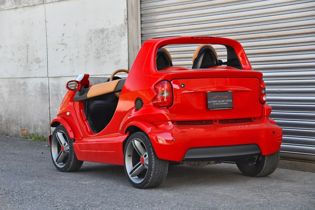 Parte Trasera Smart Crossblade Rojo