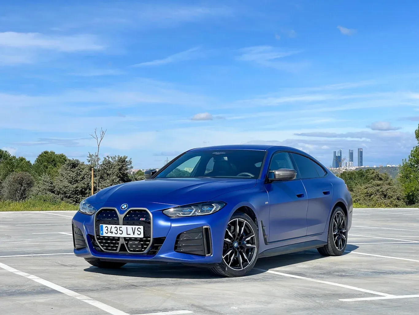 BMW i4 M50 Azul