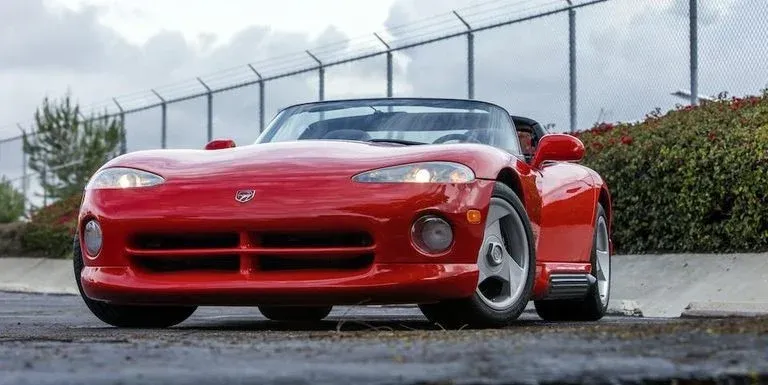 Dodge Viper RT10 (1990s) Rojo