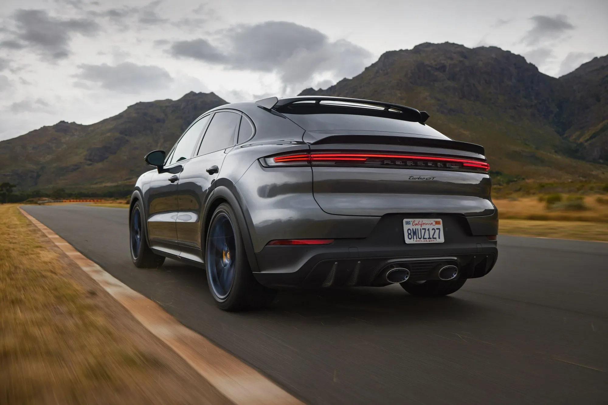 Parte Trasera Porsche Cayenne S 2024 Gris