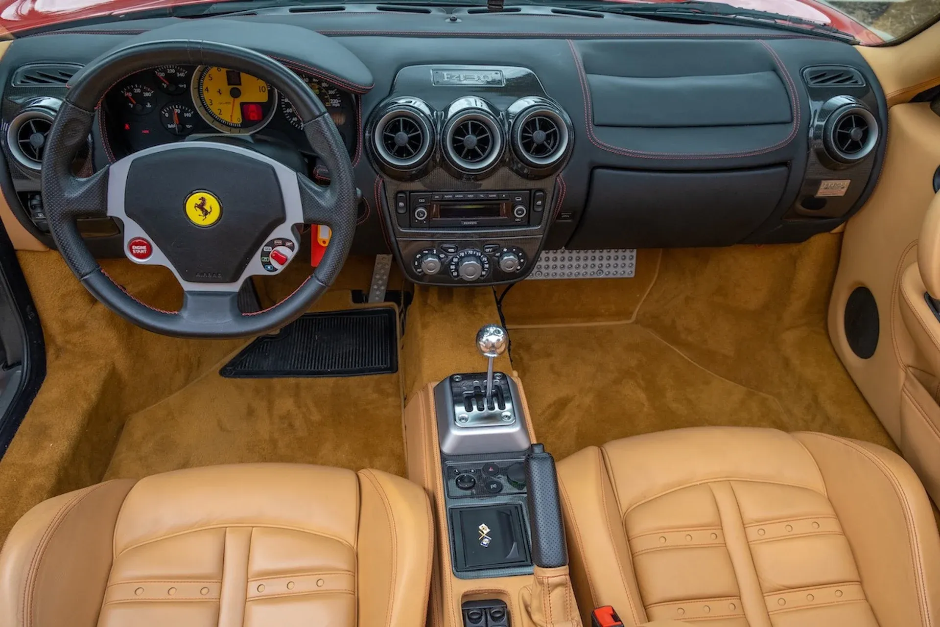 Interior Ferrari F430 Spider