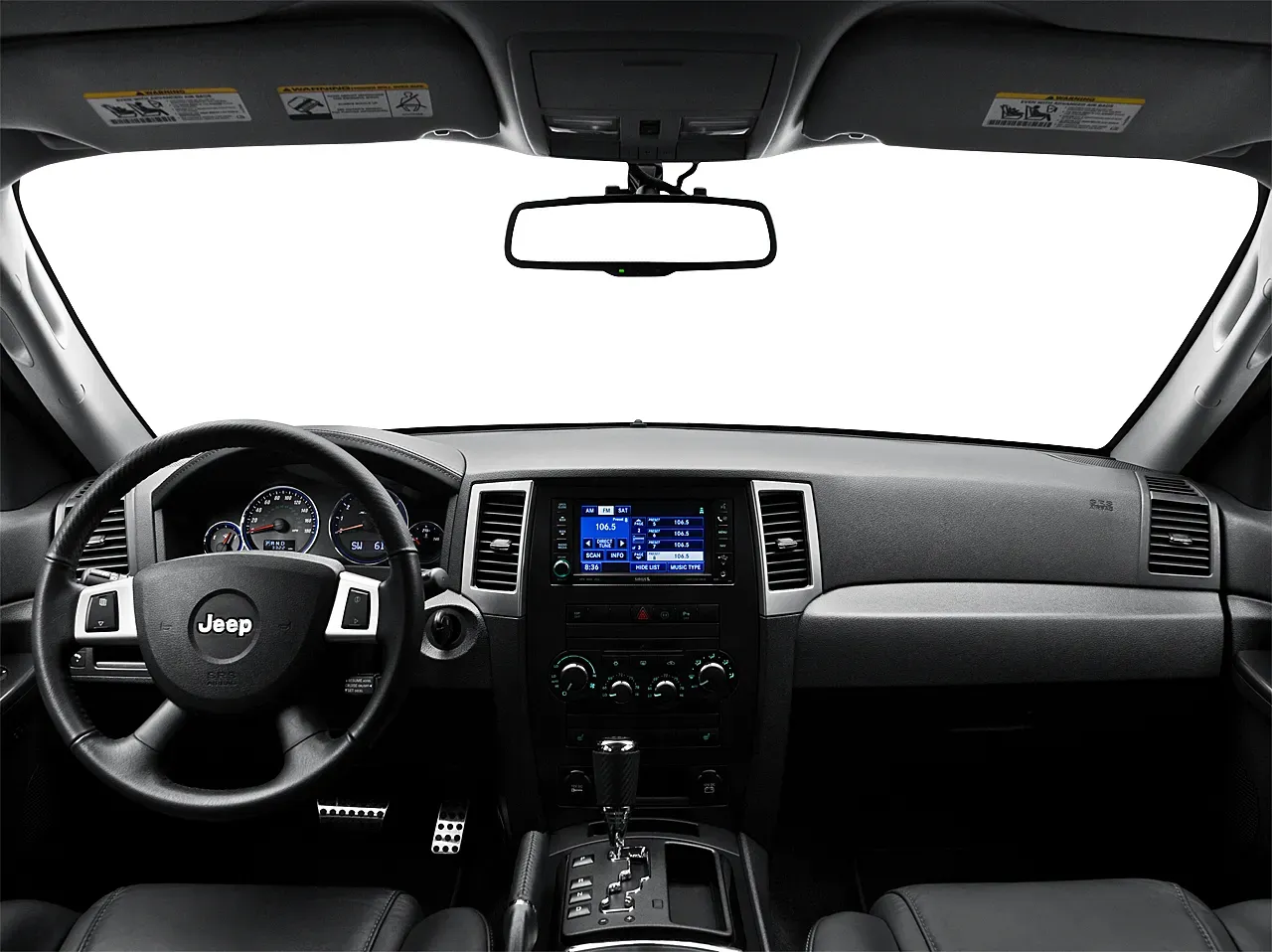 Interior Jeep Grand Cherokee SRT8 2010