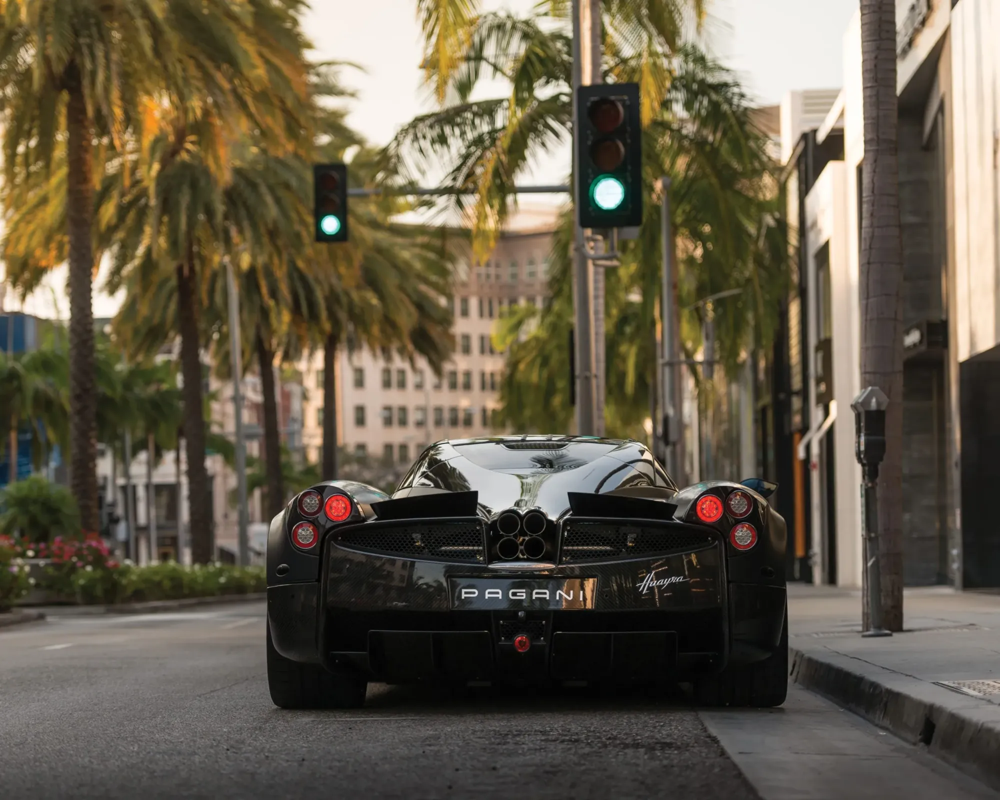 Parte Trasera Pagani Huayra Tempesta 2014 Gris