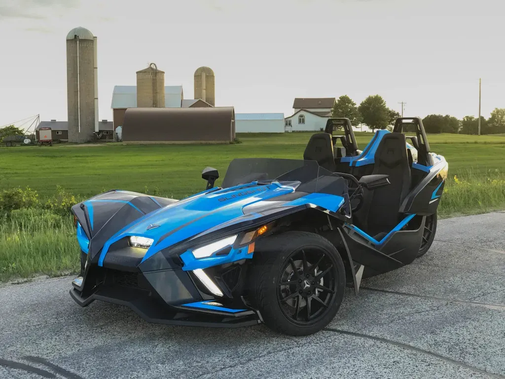 Polaris Slingshot Azul