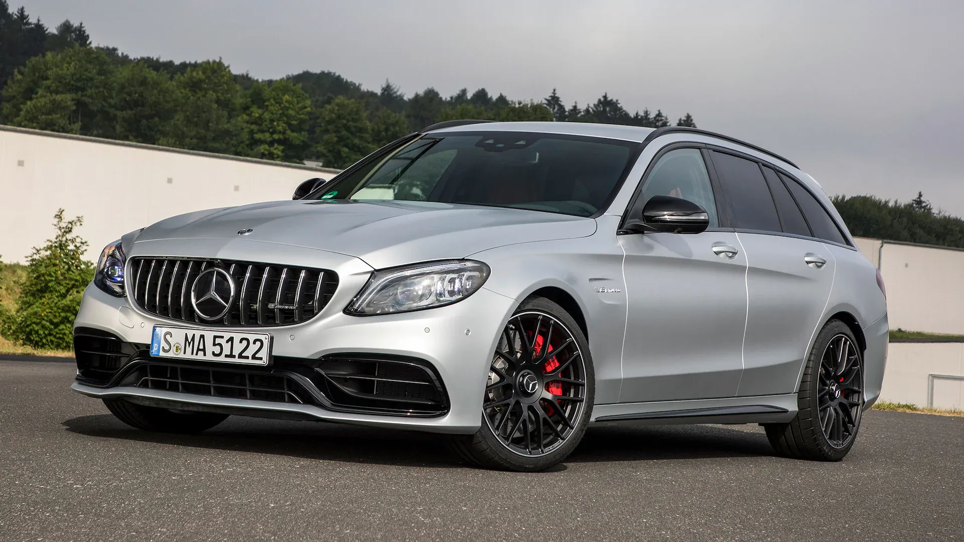 Mercedes-AMG C63 Wagon Plateado