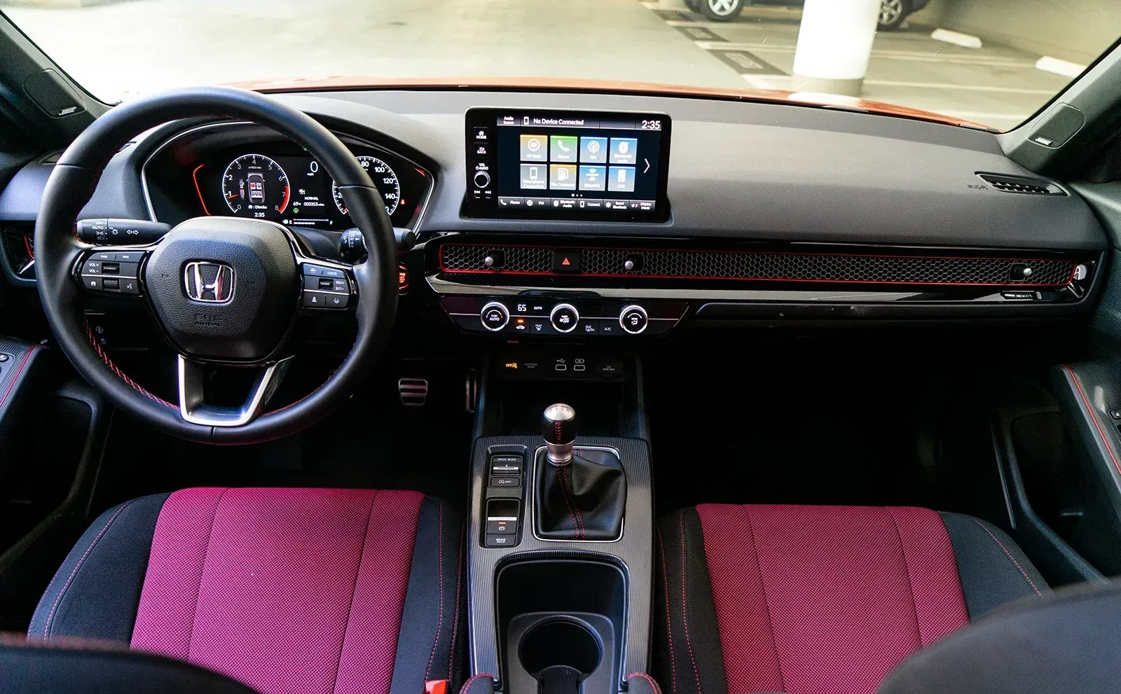 Interior Honda Civic SI 2022