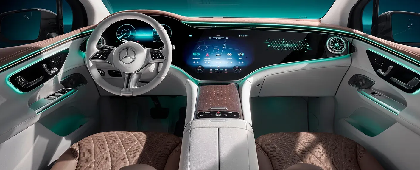 Interior Mercedes-Benz EQE SUV 2023