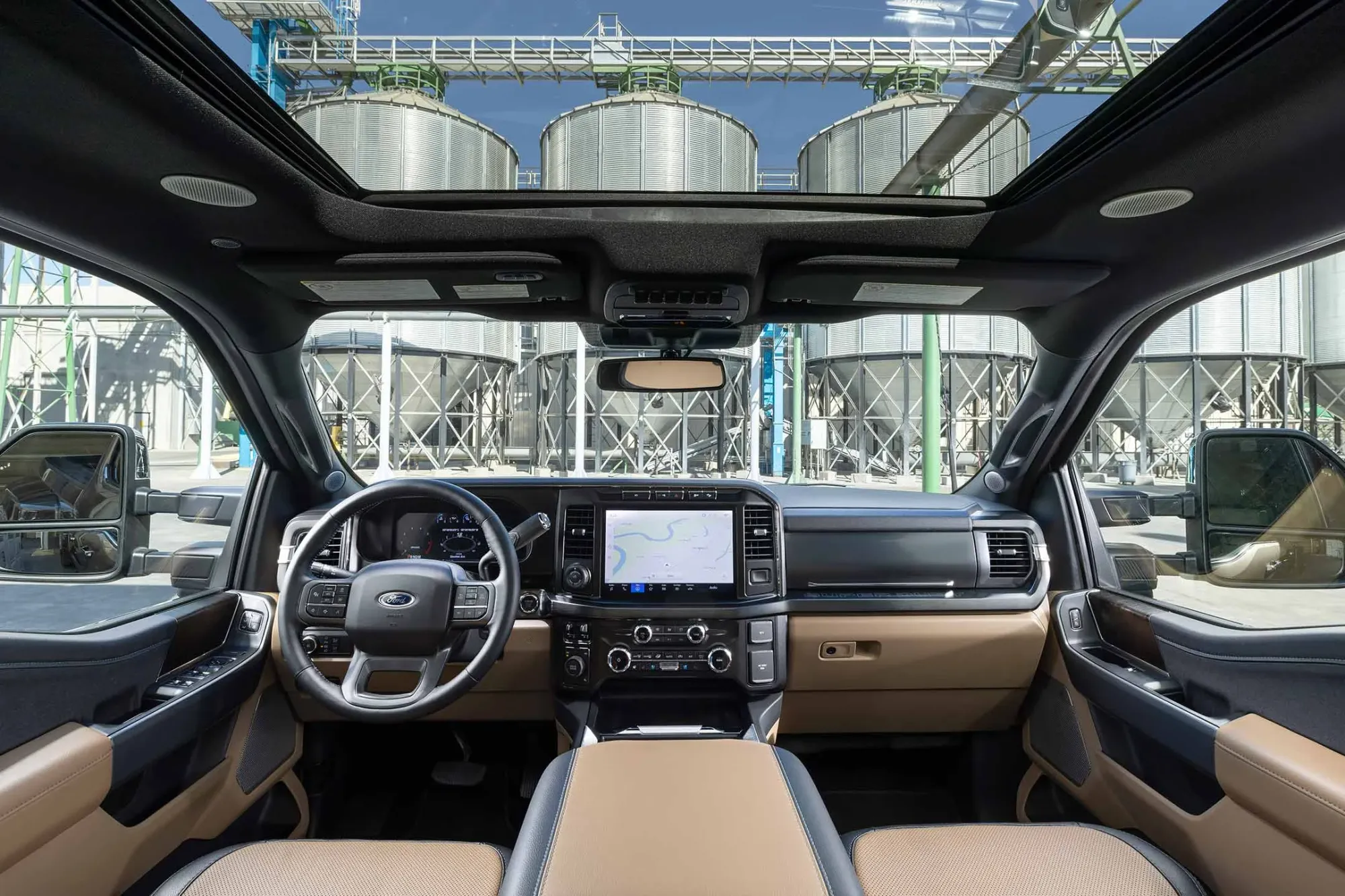 Interior Ford F-250 Platinum Super Duty 2017