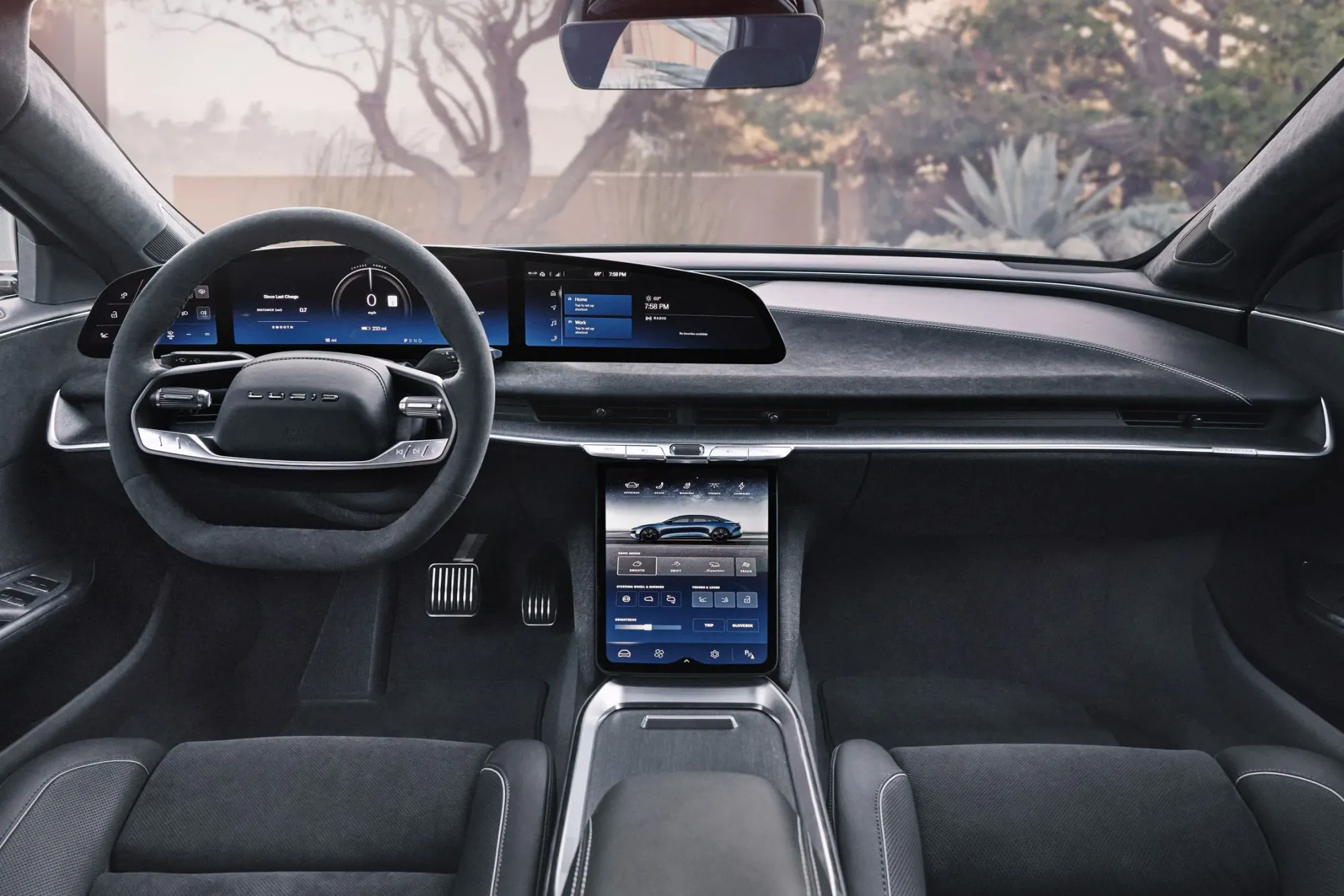 Interior Lucid Air Sapphire