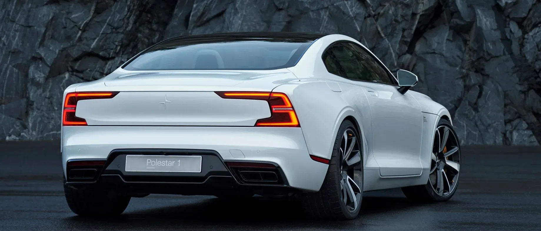 Parte Trasera Polestar 1 Blanco