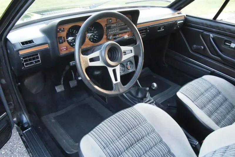 Interior Volkswagen Scirocco 1980