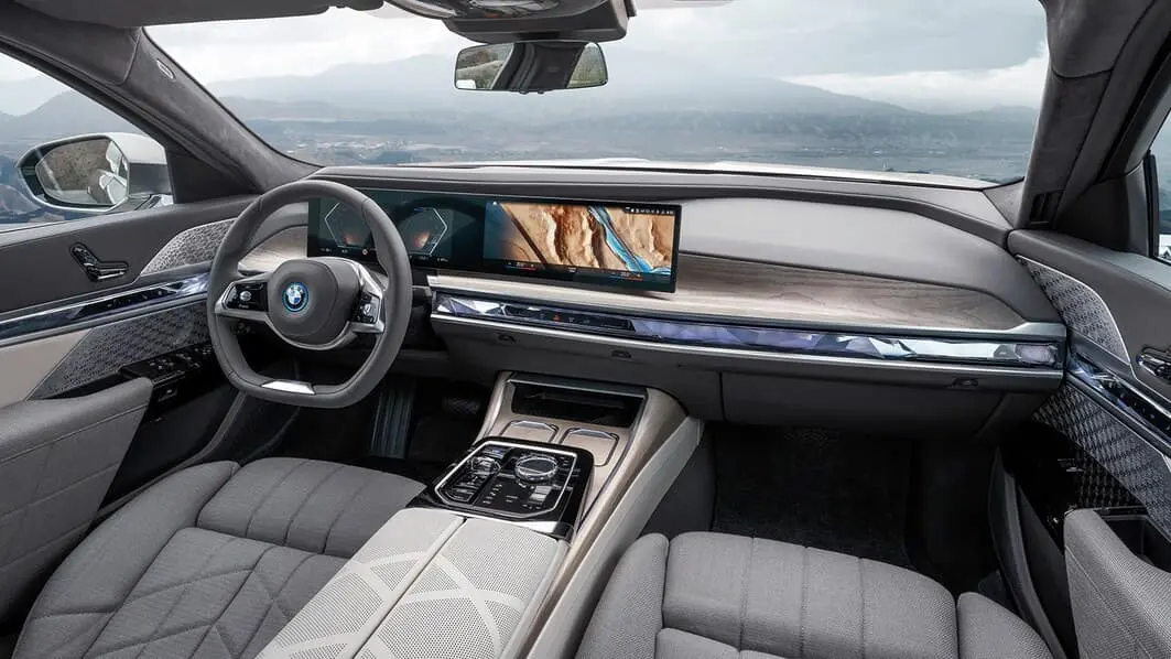 Interior BMW i7 2023