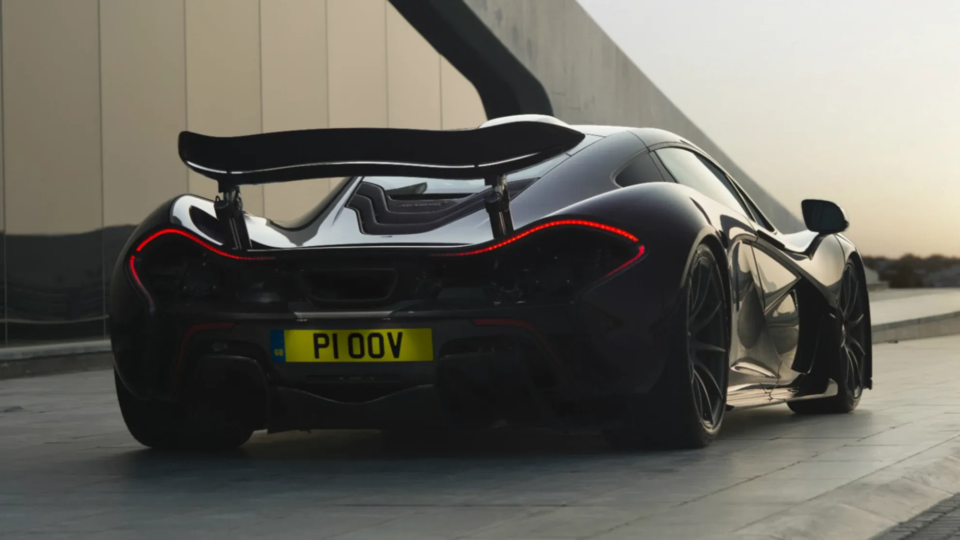 Parte Trasera McLaren P1