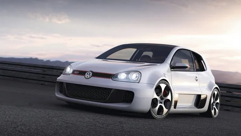 Volkswagen Golf W12 Blanco