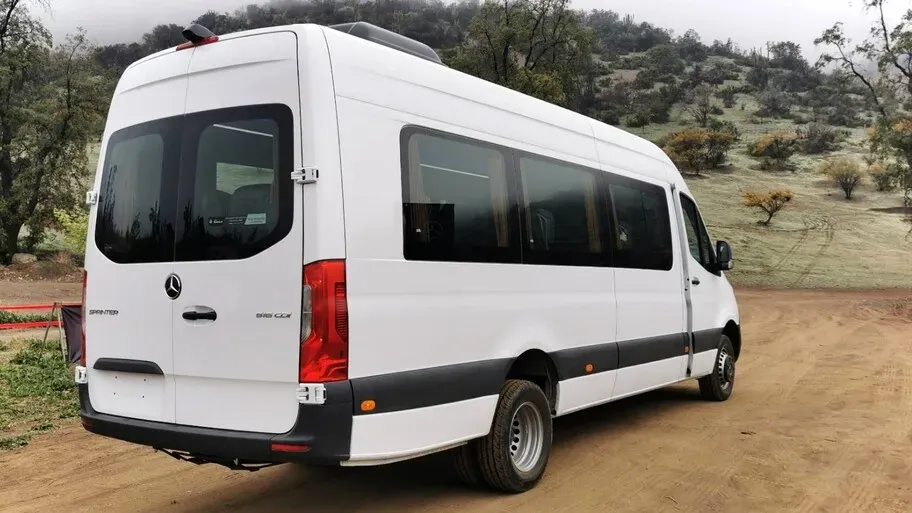 Parte Trasera Mercedes-Benz Sprinter 2019 Blanco