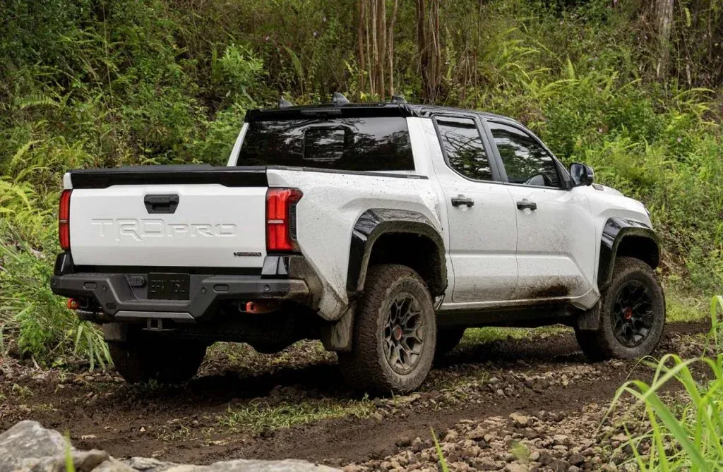  Lateral Toyota Tacoma 2024 Blanca