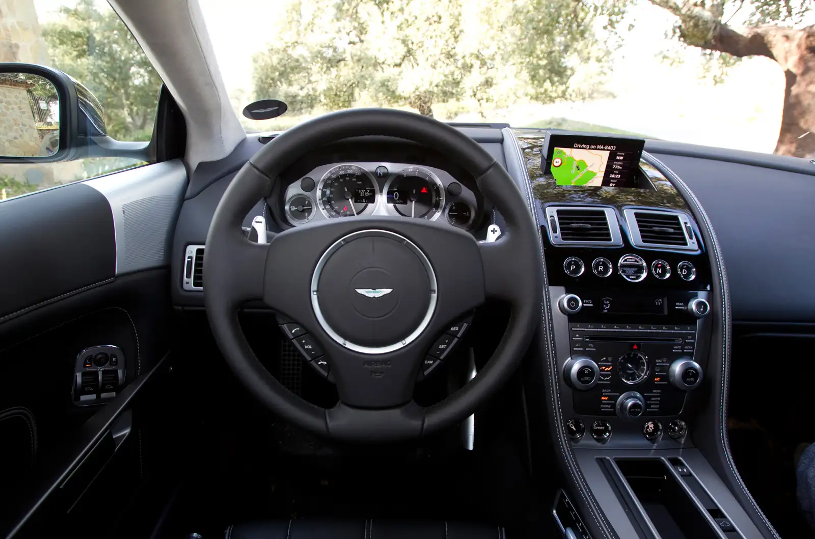 Interior Aston Martin Virage