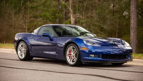 Chevrolet Corvette Z06 C6 Azul