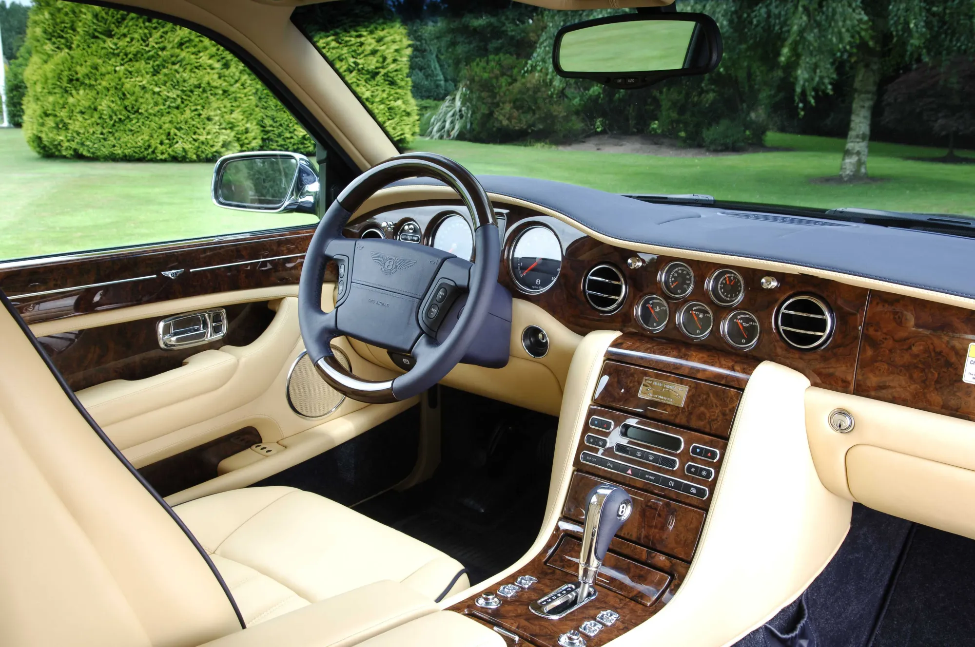 Interior Bentley Arnage T 2002