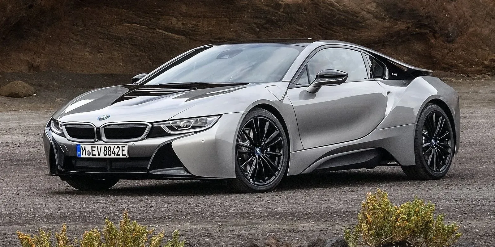 BMW i8 Plateado