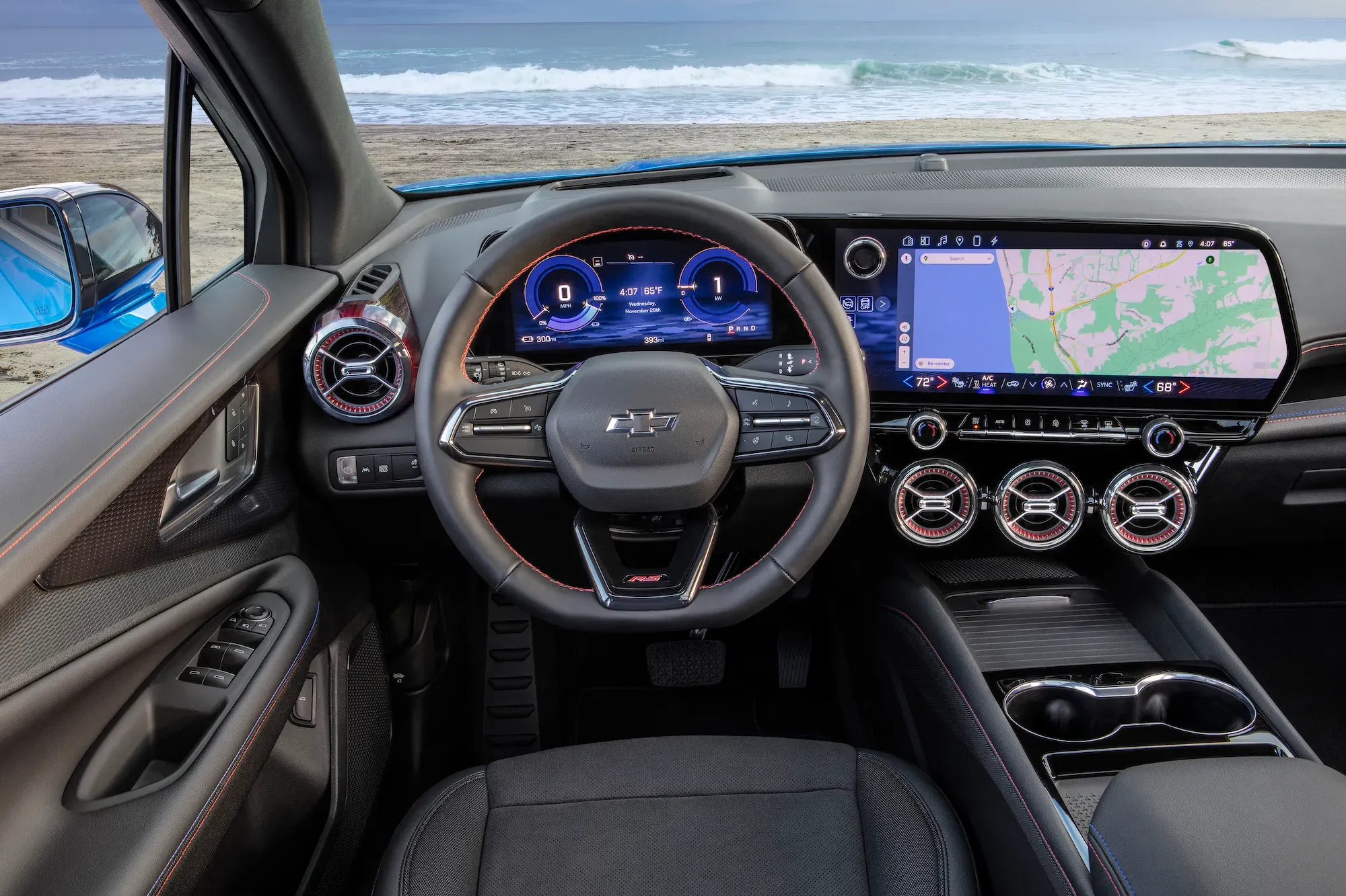 Interior Chevy Blazer EV RS 2024