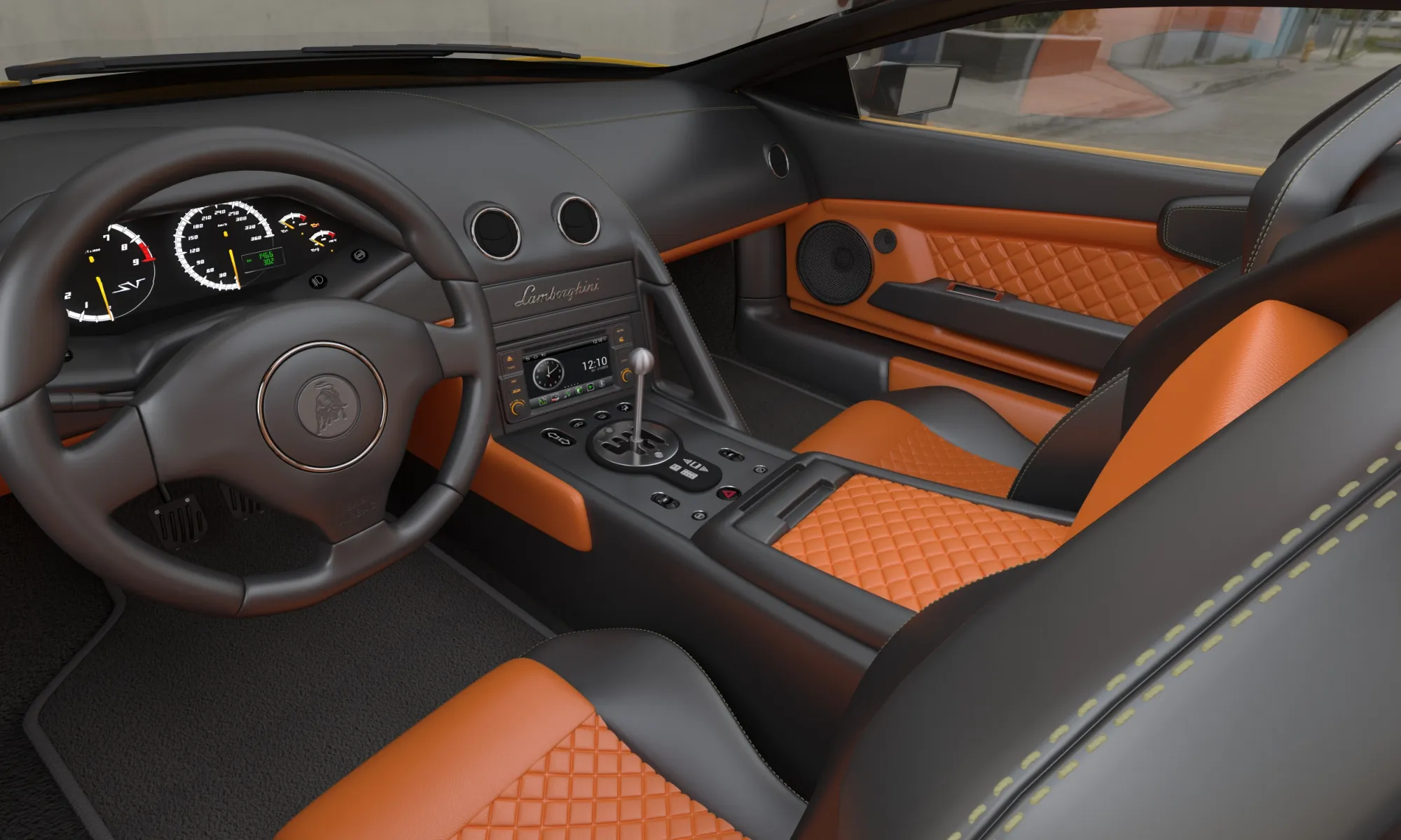 Interior Lamborghini Murciélago