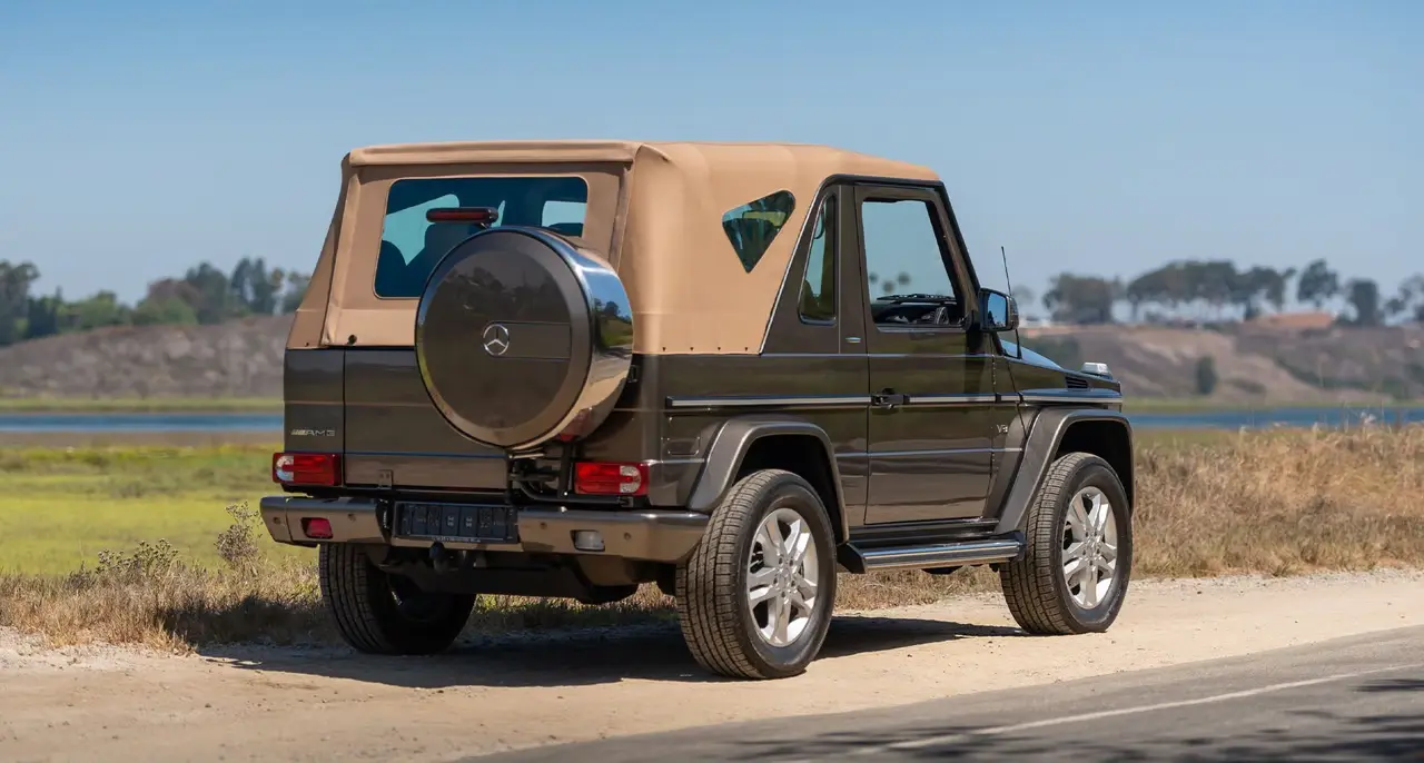 Parte Trasera Mercedes-Benz G500 1999 Marrón