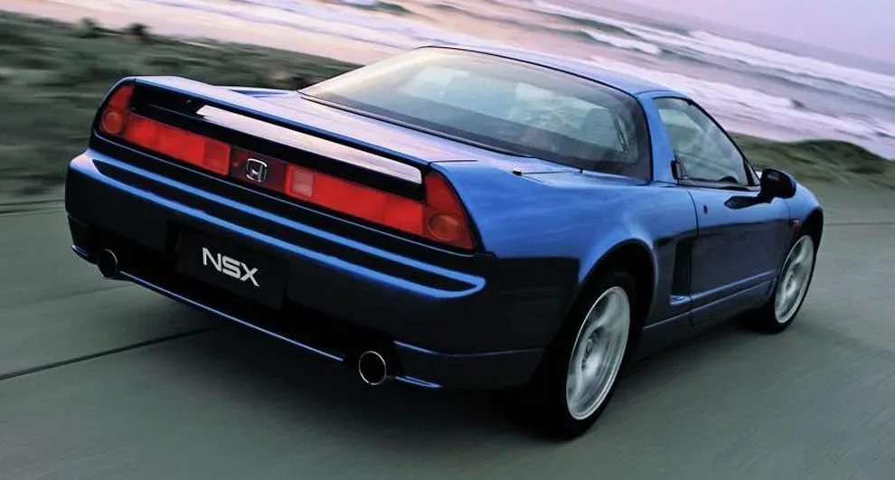 Parte Trasera Acura NSX 2005 Azul