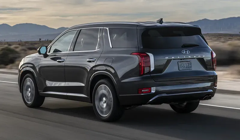 Parte Trasera Hyundai Palisade 2023 Gris