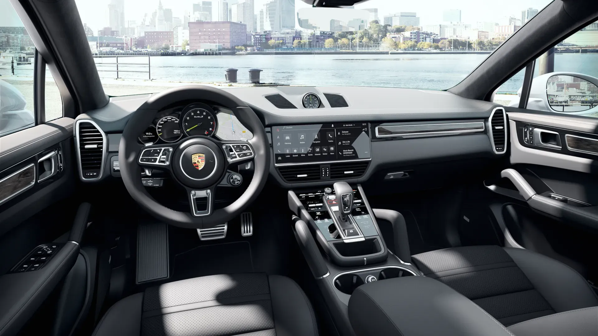 Interior Porsche Cayenne Turbo S E-Hybrid Coupe 2020