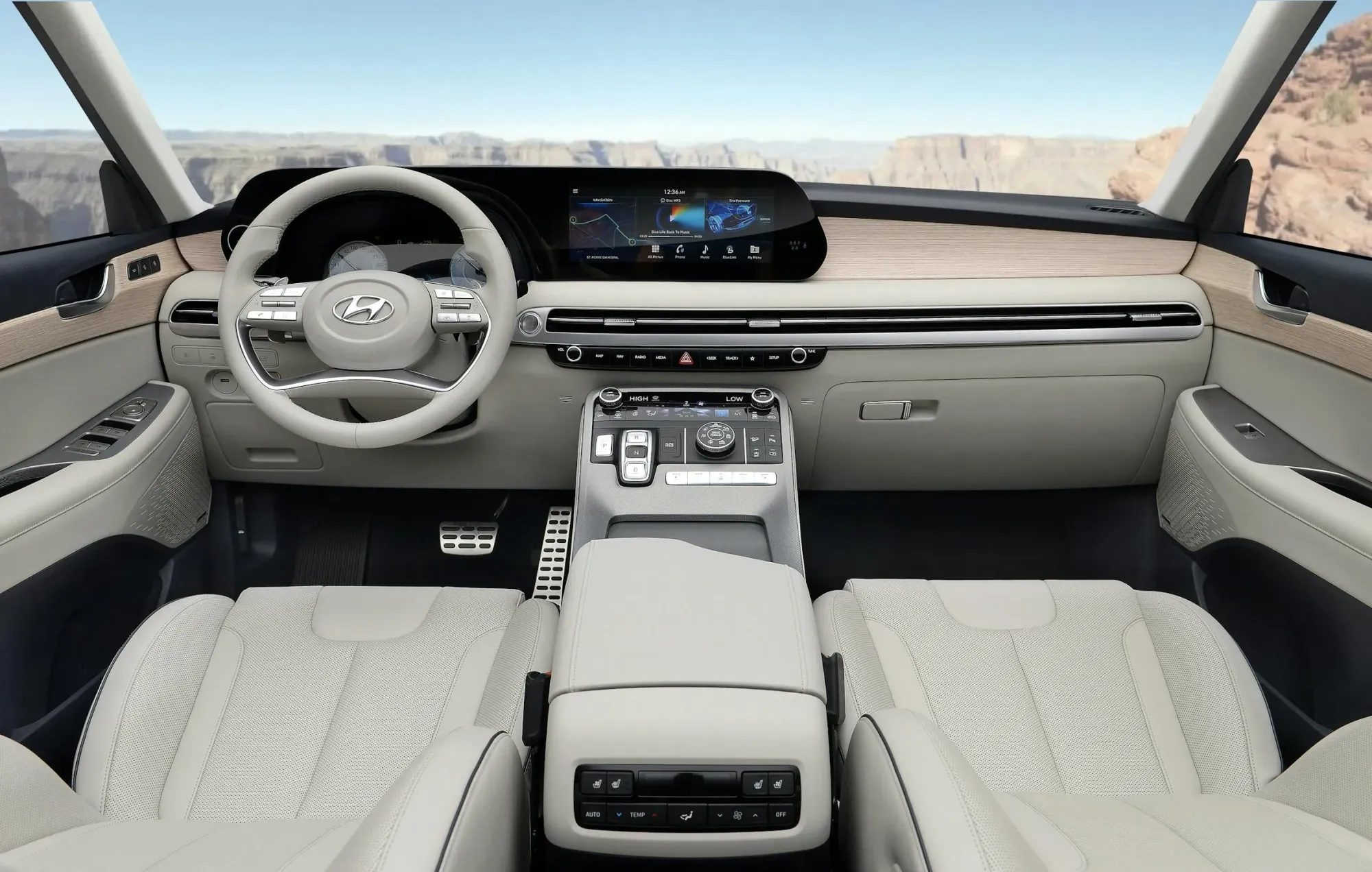 Interior Hyundai Palisade 2023