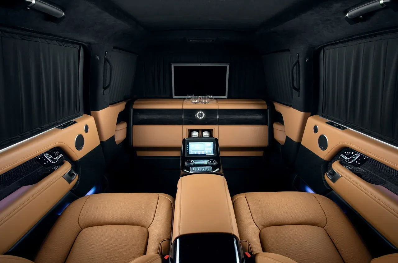 Interior ParteTrasera Range Rover Limousine 2017