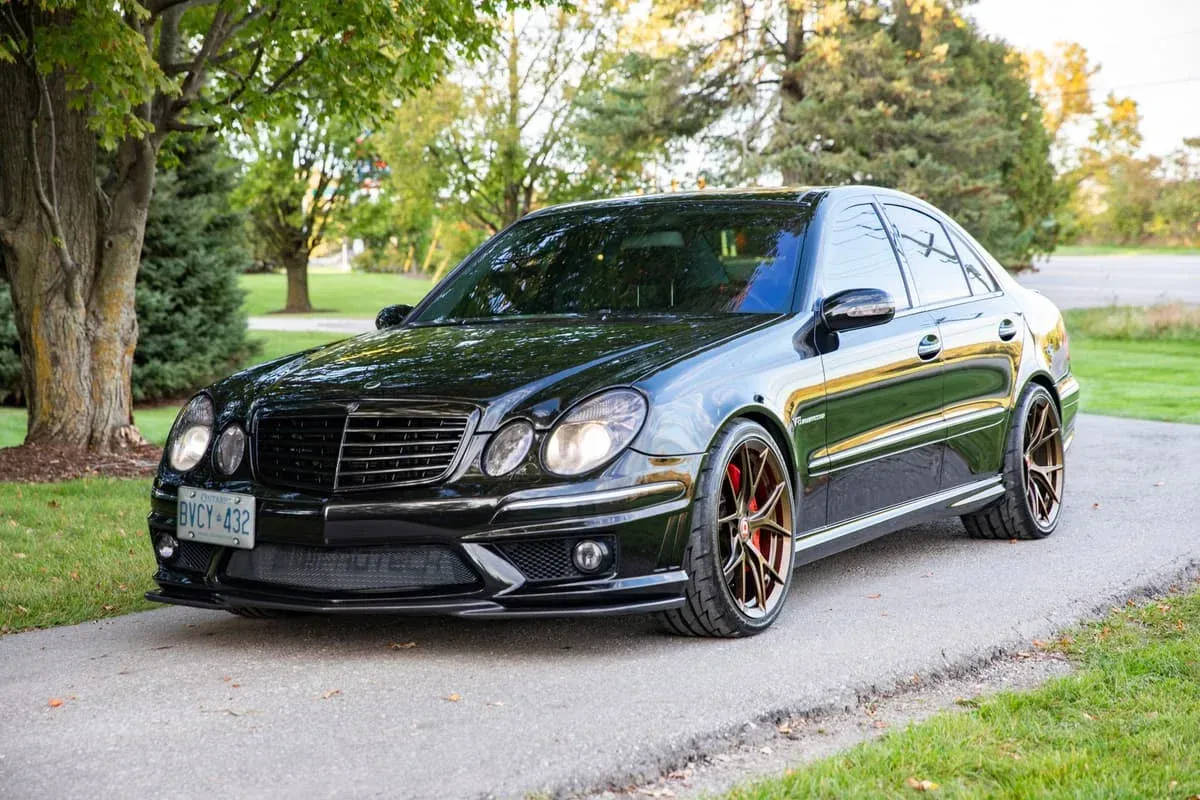 Mercedes-Benz E55 AMG Negro