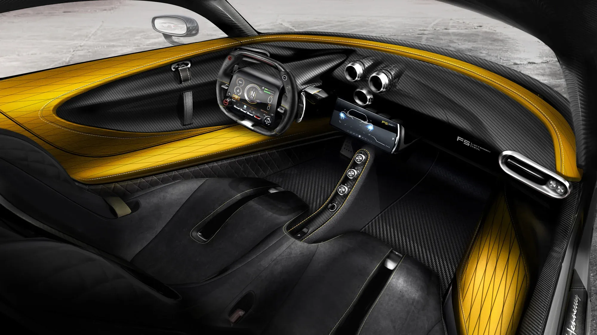 Interior Hennessey Venom F5