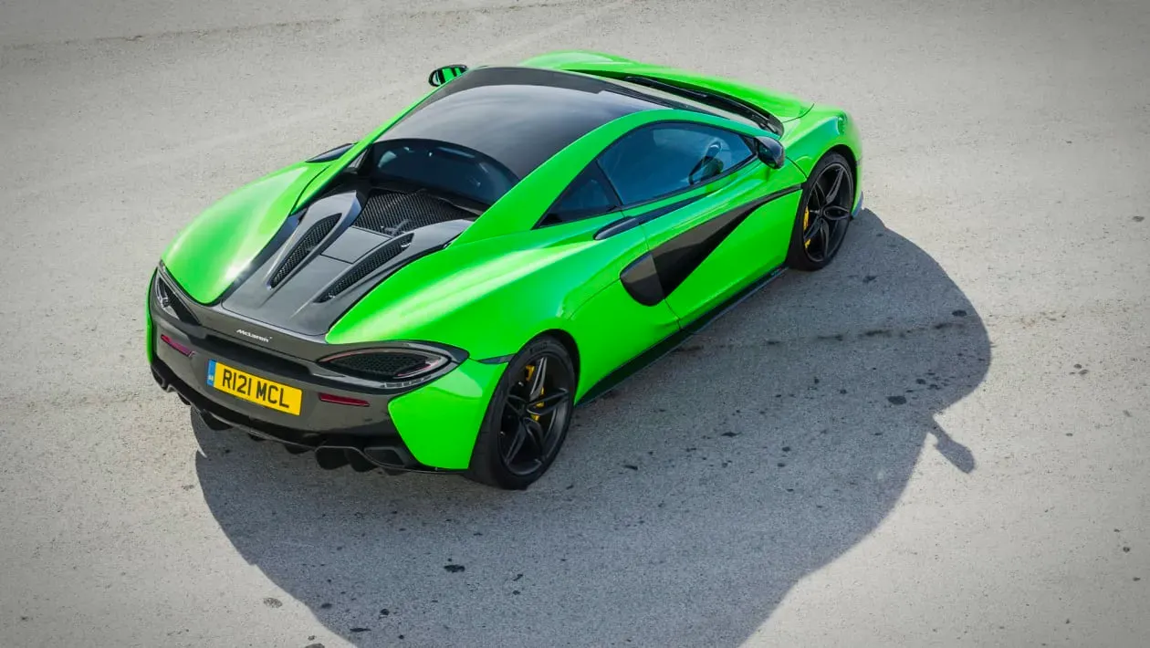 Parte Superior McLaren 570S Verde