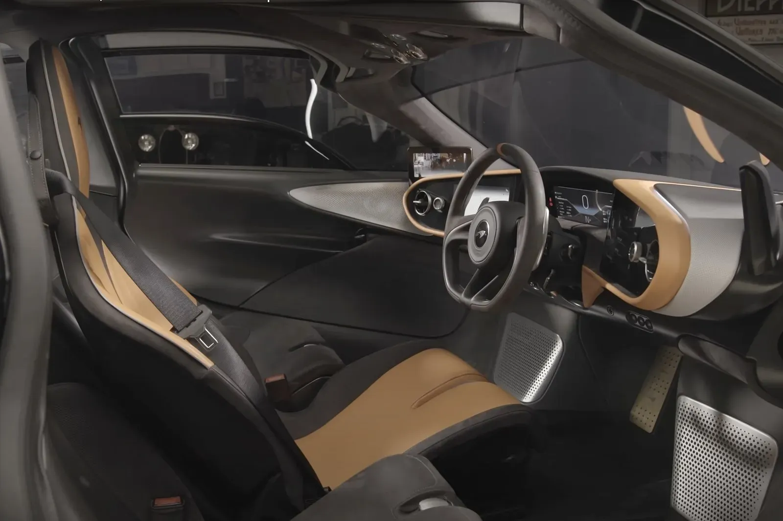 Interior McLaren Speedtail XP3