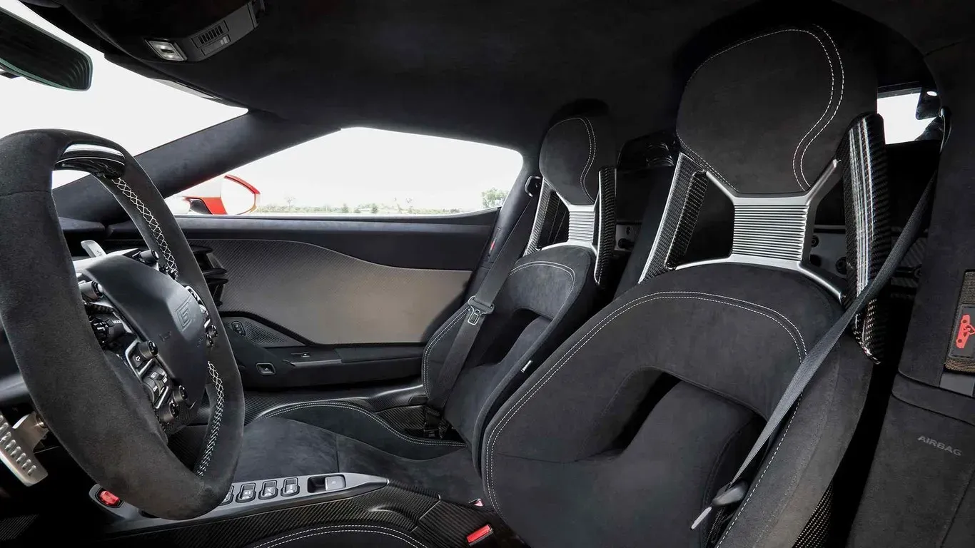 Interior Asientos Ford GT Carbon Series