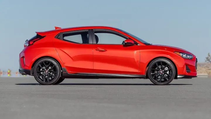 Lateral Hyundai Veloster N 2019 Rojo