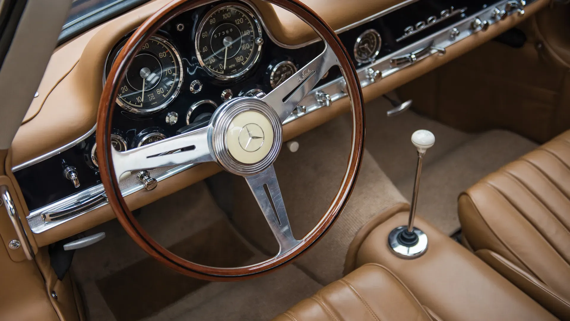 Interior Mercedes-Benz 300 SL Gullwing 1954