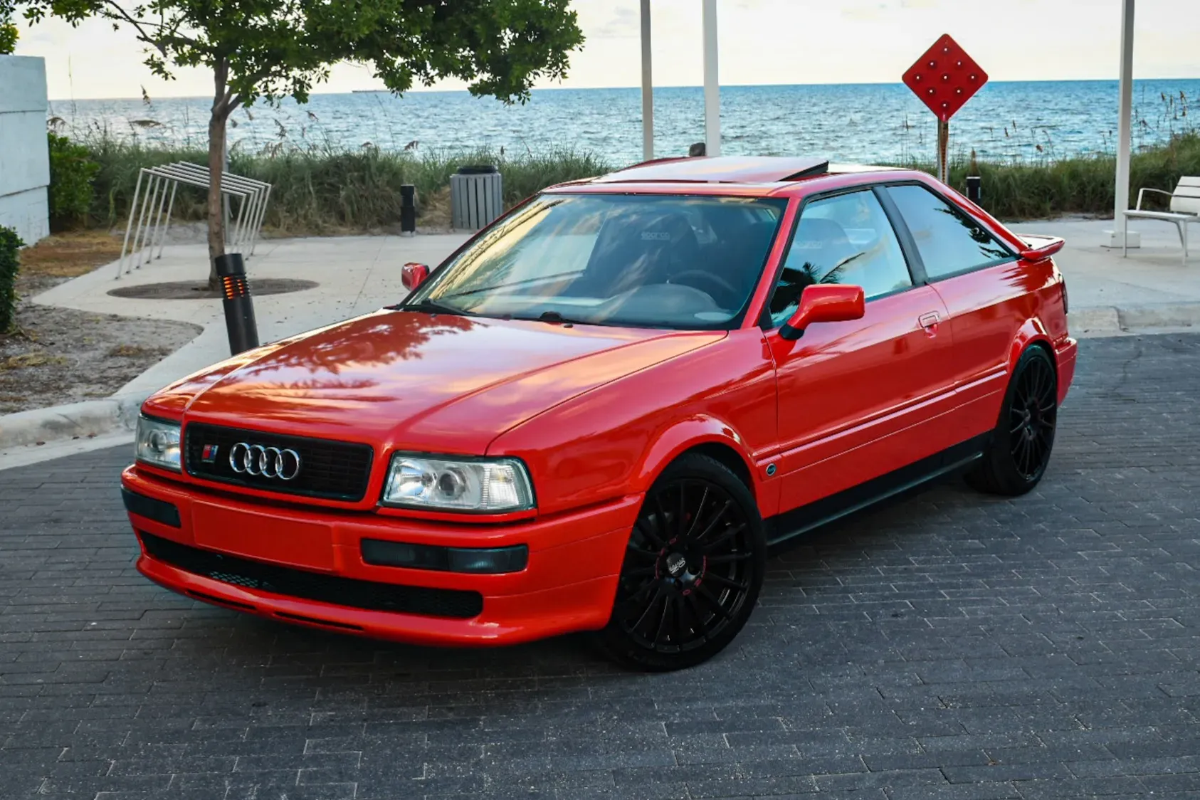 Audi Quattro 1991 Rojo