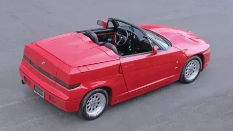 Parte Trasera Alfa Romeo RZ 1993 Rojo