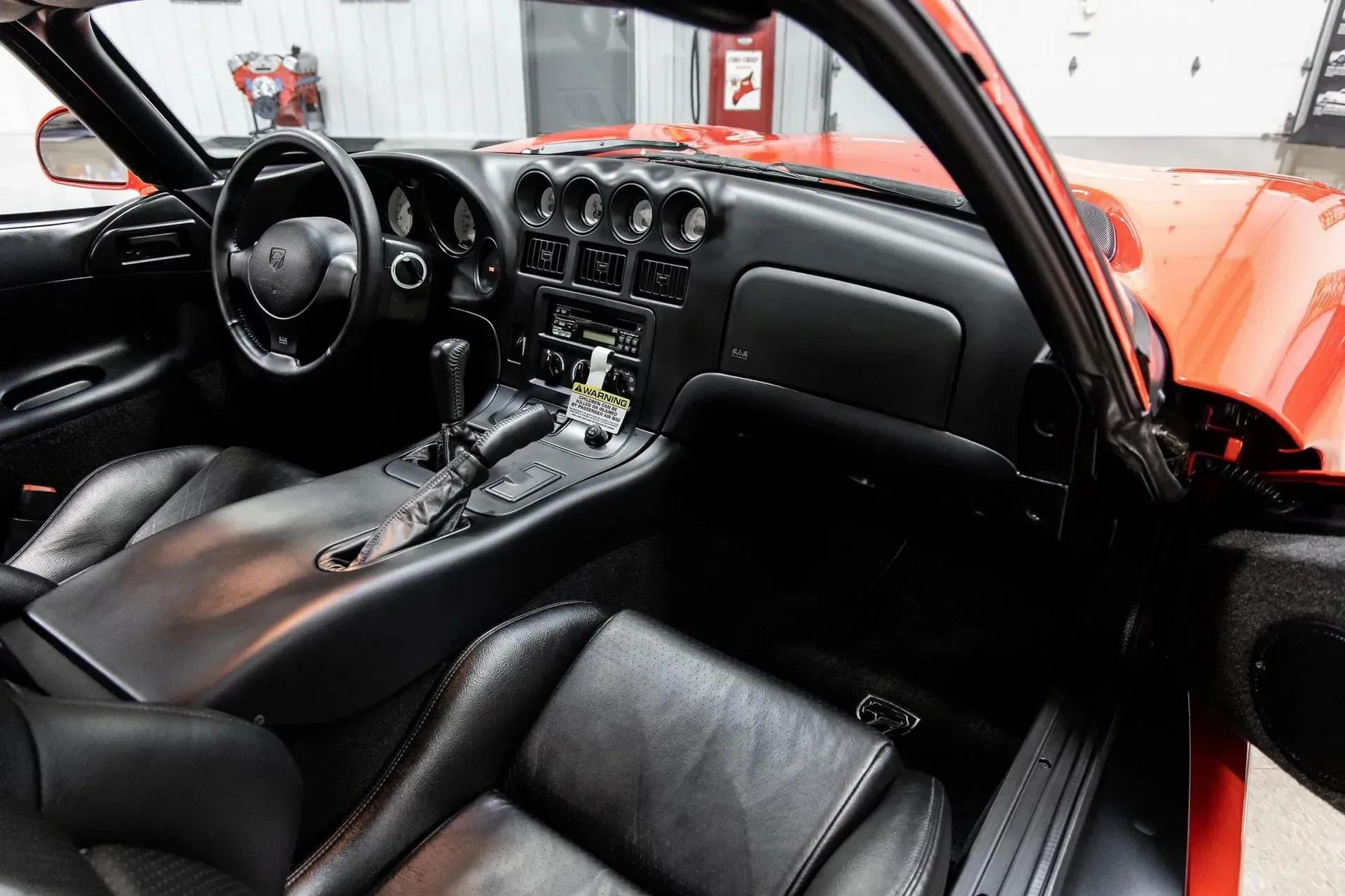 Interior Dodge Viper 1997