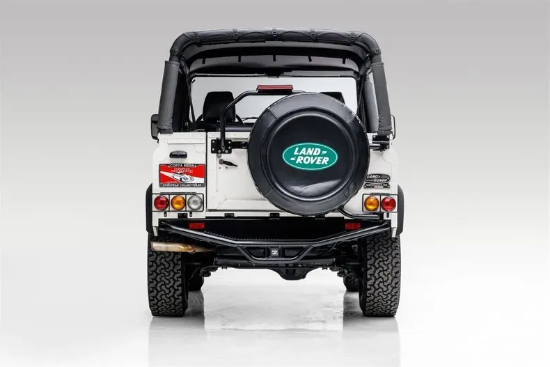 Parte Trasera Land Rover Defender 90 1997 Blanco