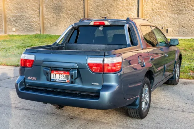 Parte Trasera Subaru Baja Turbo 2006 Azul