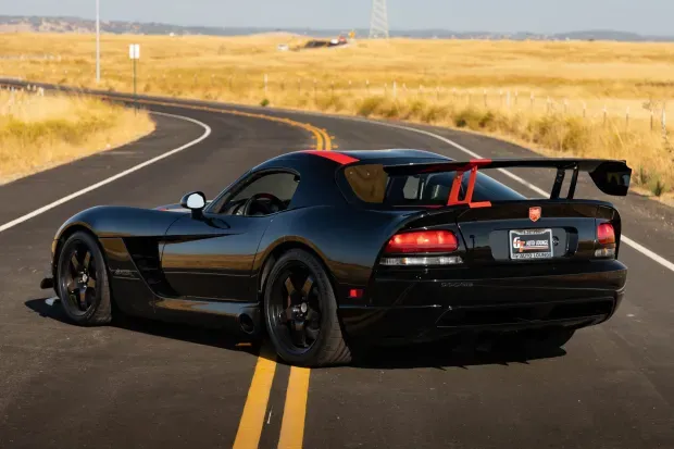 Parte Trasera Dodge Viper SRT10 ACR Negro