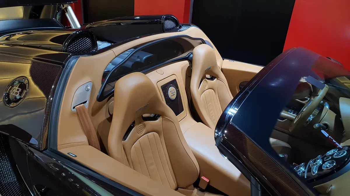 Interior Asientos Bugatti Veyron Grand Sport Vitesse